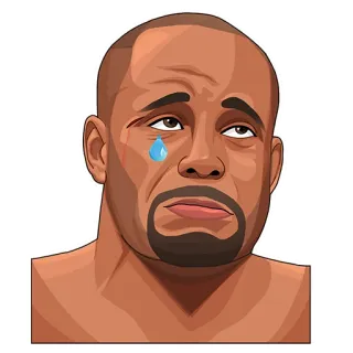 😭 crying, sad, man, tear telegram sticker