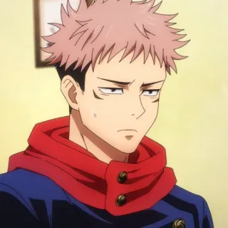 ➿ Yuji Itadori Jujutsu Kaisen Anime, Jujutsu Kaisen, Yuji Itadori, Manga, Personaje telegram sticker