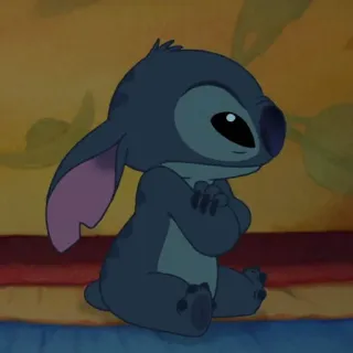 ❣️ Stitch Lilo & Stitch Obcy, Słodki, Disney, Kreskówka, Stitch telegram sticker