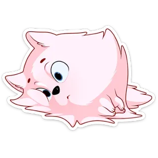 😐 แมว, ลูกแมว, น่ารัก, สัตว์, สติกเกอร์ telegram sticker