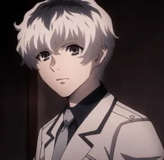🤐 Ken Kaneki Tokyo Ghoul Anime, Tokyo Ghoul, Ken Kaneki, Charakter, Ghoul whatsapp sticker