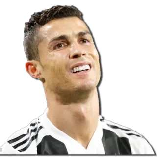 😟 Cristiano Ronaldo voetbal, soccer, atleet, speler, sport telegram sticker