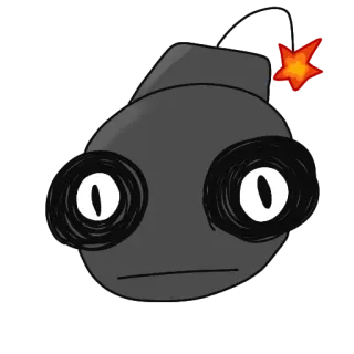 Самая обычная бомба telegram stickers