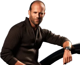 😊 Jason Statham attore, film, celebrità, uomo, ritratto telegram sticker