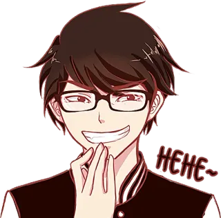 That One Guy With Glasses. :: @line_stickers telegram stickers