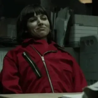 😐 Tokyo Money Heist tokyo, la casa de papel, netflix, personnage, femme telegram sticker