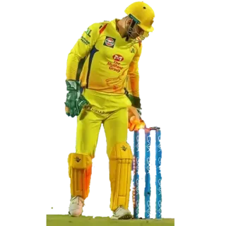 😍 MS Dhoni MS Dhoni, cricket, sport, joueur de cricket, Inde whatsapp sticker