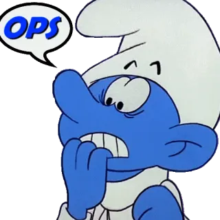 @STIKERFORALL SMURFS I PUFFI telegram stickers