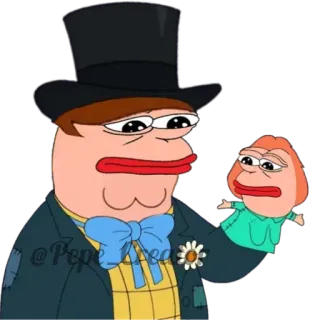 🐸 Pepe the Frog @Pepe Discord Pepe la grenouille, Mème, Discord, Culture Internet, Marionnette telegram sticker