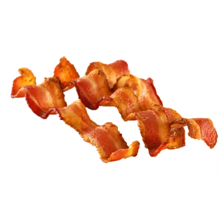 🍴 bacon, comida, carne, café da manhã telegram sticker