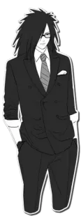 🙂 Madara Uchiha Naruto Anime, Personagem, Formal, Uchiha, Terno telegram sticker