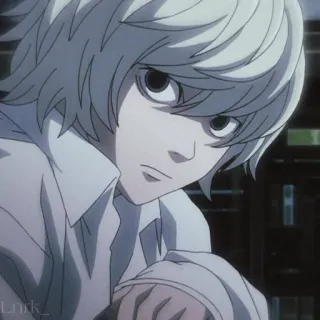 🌟 Near Death Note anime, manga, death note, near telegram sticker