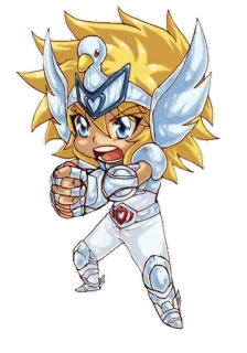 😠 Anime, Personaje, Lucha, Chibi telegram sticker