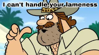 😑 I can't handle your lameness Мультфильм, Смешной, Отстой, Отстой, Раздраженный telegram sticker