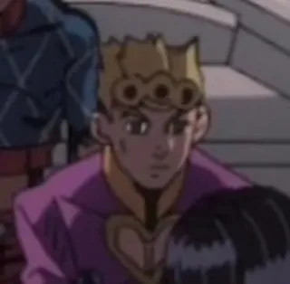 😐 Giorno Giovanna JoJo's Bizarre Adventure Anime, Manga, Jojo, Giorno Giovanna telegram sticker