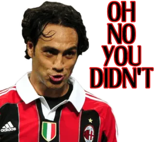 😗 OH NO YOU DIDN'T voetbal, dat meen je niet!, atleet telegram sticker