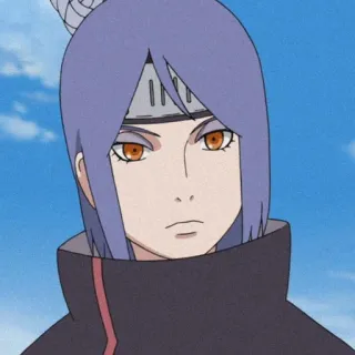 ❤️‍🔥 Konan Naruto Anime, Konan, Naruto, Ninja, Femmina, Akatsuki whatsapp sticker