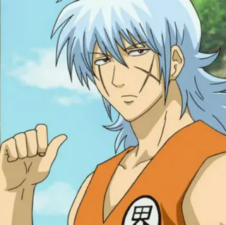 🔮 Anime, Personaje, Hombre, Obra de arte, Ilustración telegram sticker