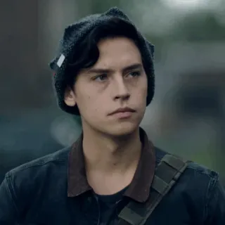 ➖ Jughead Jones Riverdale série ado, série télé, Archie Comics, Cole Sprouse, Riverdale telegram sticker