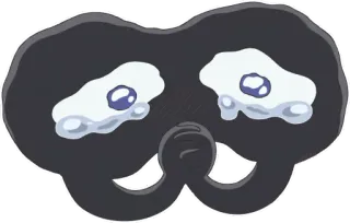 🙏 triste, pleurer, larmes, émoticône, visage, émotion, dessin animé telegram sticker