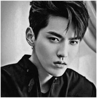 ➰ Kris Wu คริส วู, นักร้อง, นักแสดง, คน, คนดัง, ผู้ชาย telegram sticker