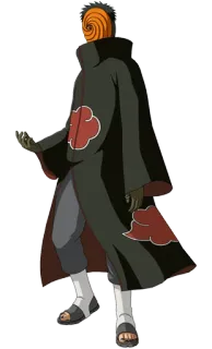 🎭 Tobi Naruto Anime, Ninja, Akatsuki, Máscara, Manga telegram sticker