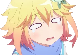 😥 anime, girl, crying, sad, cartoon, emotional telegram sticker