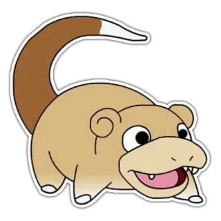 ⏳ Slowpoke Pokemon pokemon, Slowpoke, słodki, zwierzę, gra wideo telegram sticker