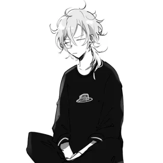 🐈 Anime, Manga, Charakter, Cartoon, Illustration, Kunst telegram sticker