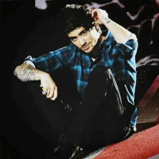 🥀 Zayn Malik Zayn Malik, cantante, celebridad, One Direction telegram sticker