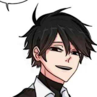 🗿 anime, manga, character, art, illustration, portrait telegram sticker