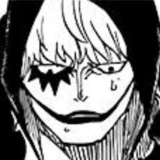 😒 Trafalgar Law One Piece 动漫, 漫画, 海盗, 特拉法尔加·罗, 海贼王 telegram sticker