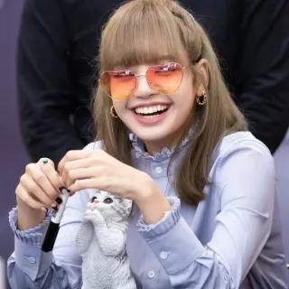 😄 Lisa K-pop, Blackpink, Lisa, Idol, Cantor, Dançarino telegram sticker