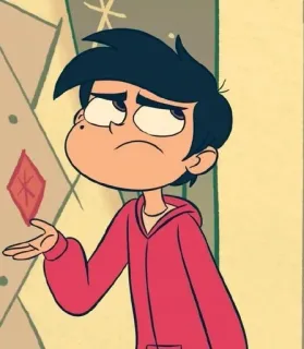 🤦‍♂️ Marco Diaz Star vs. the Forces of Evil cartoon, tv show, disney, character, marco diaz telegram sticker