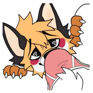 🩲 foxy five nights at freddys telegram sticker