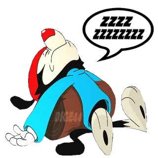 😴 ZZZZZZZZ dibujo animado, dormir, durmiendo, zzz, cansado, siesta, personaje de dibujos animados telegram sticker