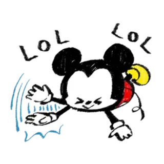 😂 LOL LOL LOL lol, ridere, divertente, cartone animato, meme, testo, espressione whatsapp sticker