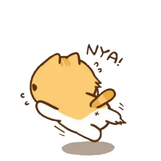 🏃 Mrmrmr แมว, น่ารัก, สัตว์, การ์ตูน, mrmrmr telegram sticker