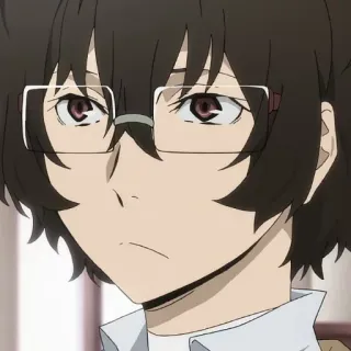 Dazai Osamu • @AnimeCrunch_Stickers whatsapp stickers