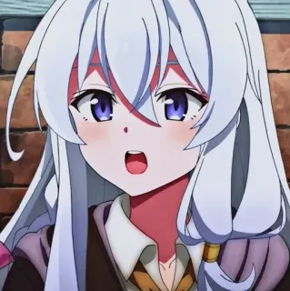 ⭐ Anime, Fille, Personnage, Mignon, Manga, Illustration telegram sticker