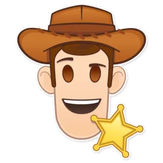 😏 Woody Toy Story Woody, Toy Story, sheriff, cartoon telegram sticker