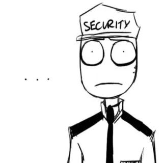 😶 SECURITY
... beveiliger, cartoon, uniform, bezorgd, officier telegram sticker