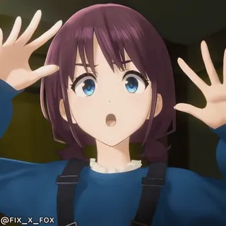 ๐ณ Kaho Hinami Link! Like! Love Live! anime girl, kaho hinami, love live, surprised, shocked, expression, cute, reaction whatsapp sticker