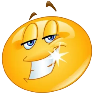 🦷 Émoji, Smiley, Visage, Heureux, Sourire whatsapp sticker
