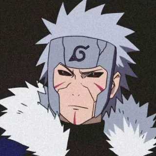 🌊 Tobirama Senju Naruto Аниме, Наруто, Тобирама Сенджу, Второй Хокаге telegram sticker
