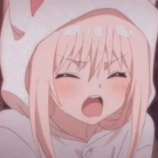🌟 anime, manga, girl, cute, kawaii, character, pink telegram sticker