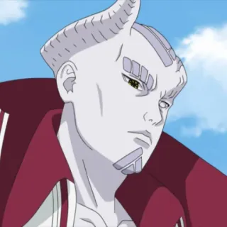 😒 Isshiki Otsutsuki Boruto: Naruto Next Generations 애니메이션, 보루토, 나루토, 잇시키, 오오츠츠키, 악당, 캐릭터 telegram sticker