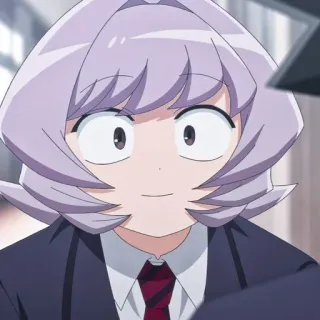 🙂 Komi Shouko Komi Can't Communicate アニメ, 制服, 可愛い, 女の子, マンガ telegram sticker