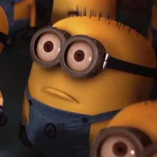 🍌 Minion Despicable Me Kartun, Lucu, Kuning, Karakter, Film telegram sticker