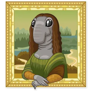 Homunculus Loxodontus telegram stickers